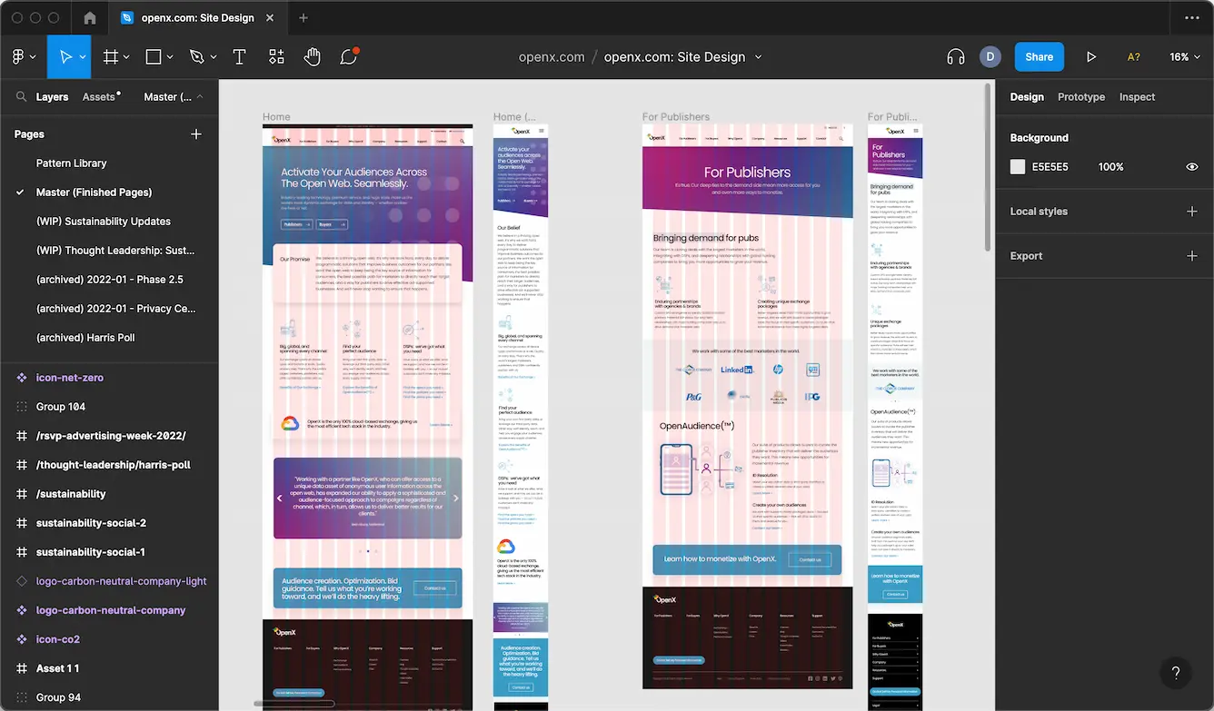 OpenX Figma Designs