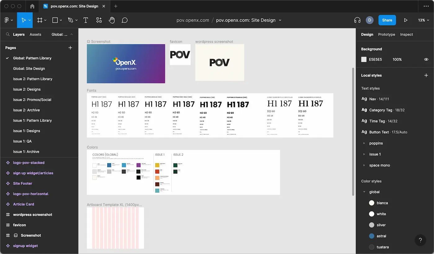 POV by OpenX Design System