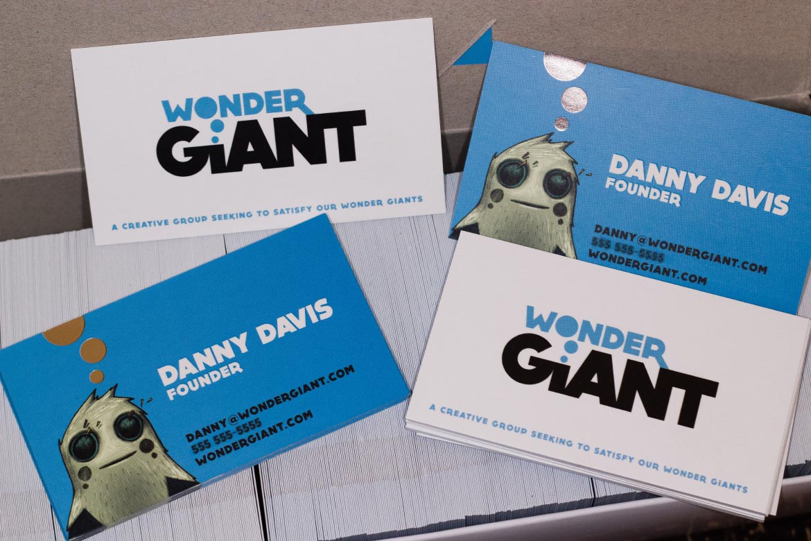 Wonder Giant Business Card 2013